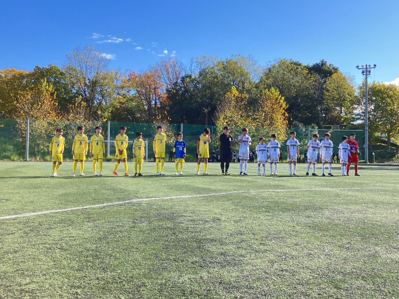 2024年度 三井のリハウス東京都U-12サッカーリーグ1部 後期第7節