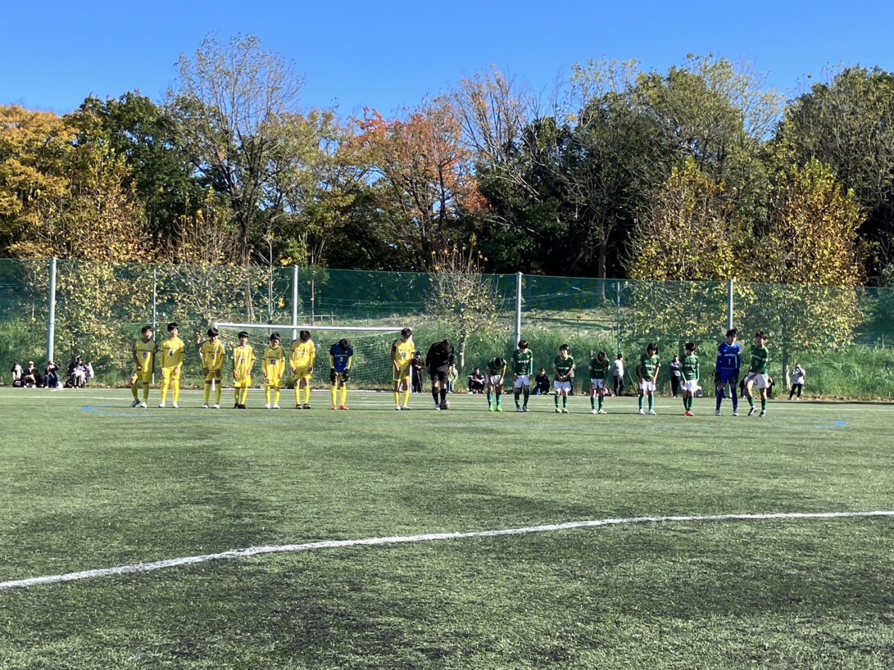 2024年度 三井のリハウス東京都U-12サッカーリーグ1部 後期第8節